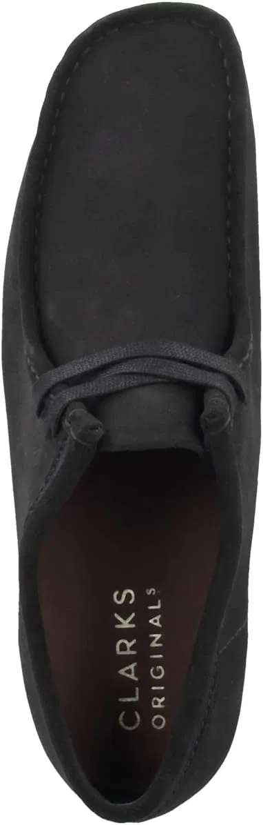 Туфли Clarks Wallabee Schuhe Clarks Cycle Systems, 2-Black (Black Suede) — фото 2