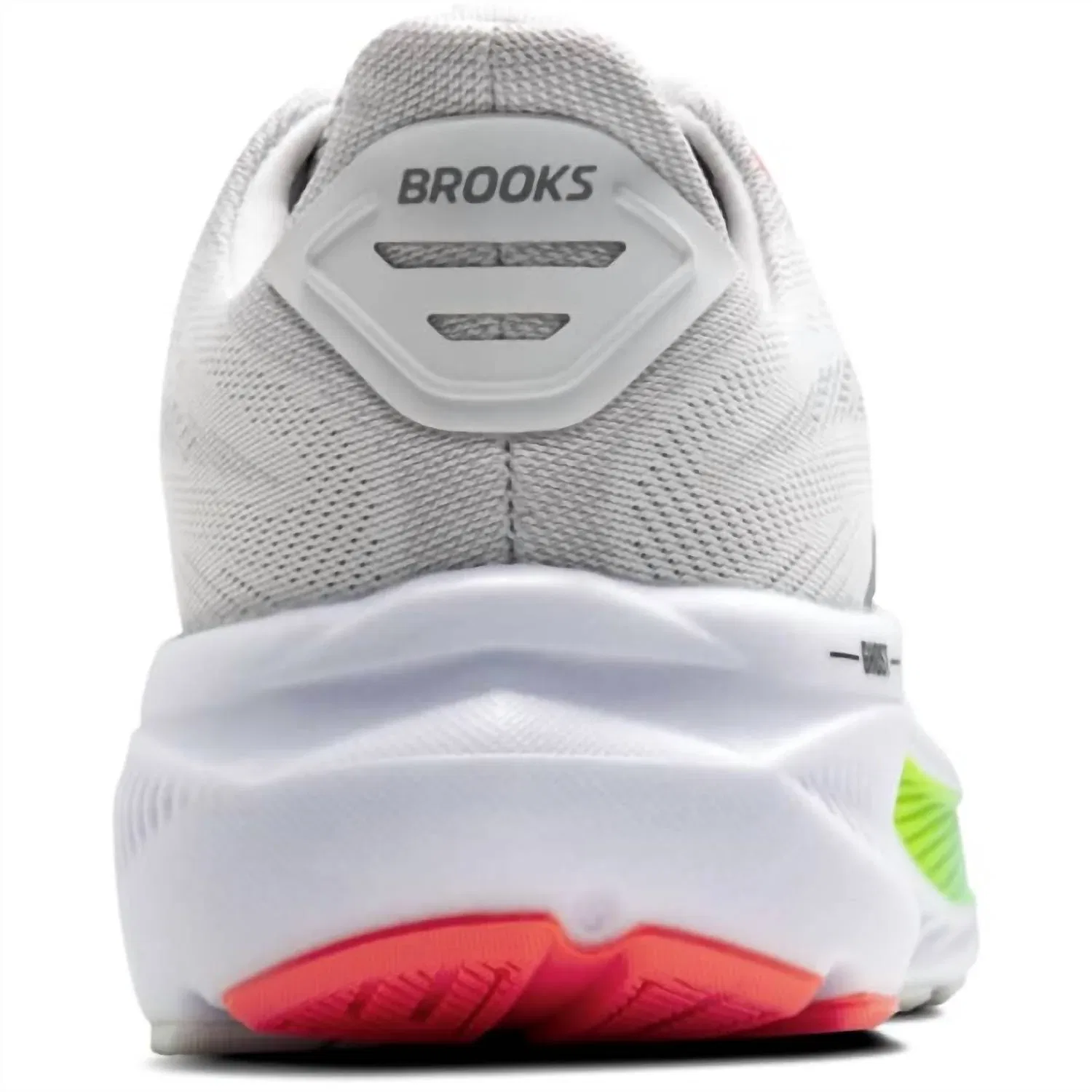 BROOKS Мужские кроссовки Ghost 17, цвет белый/розовая глина/геккон — фото 4