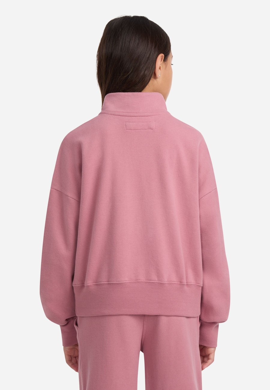 Толстовка Abercrombie & Fitch ESSENTIAL ZIP, Mesa Rose/Mauve — фото 3