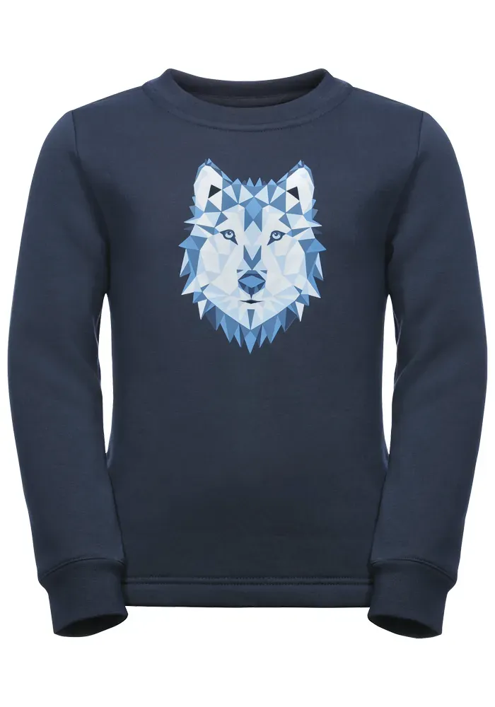 

Свитер с круглым вырезом Jack Wolfskin "ANIMAL PULLOVER K", синий