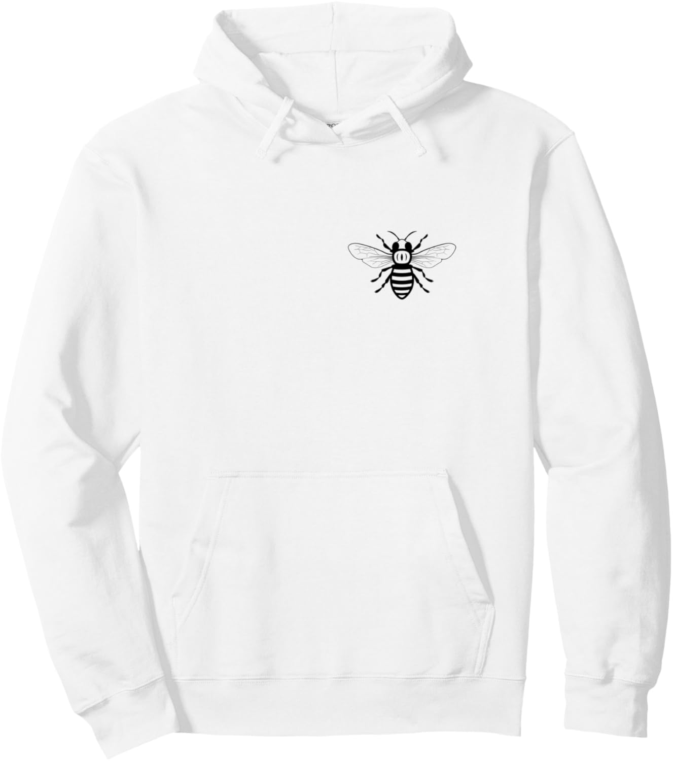 

Худи Manchester Worker Bee Busy Bee Pocket Size Bee Manchester B Proud Tees Ltd, белый