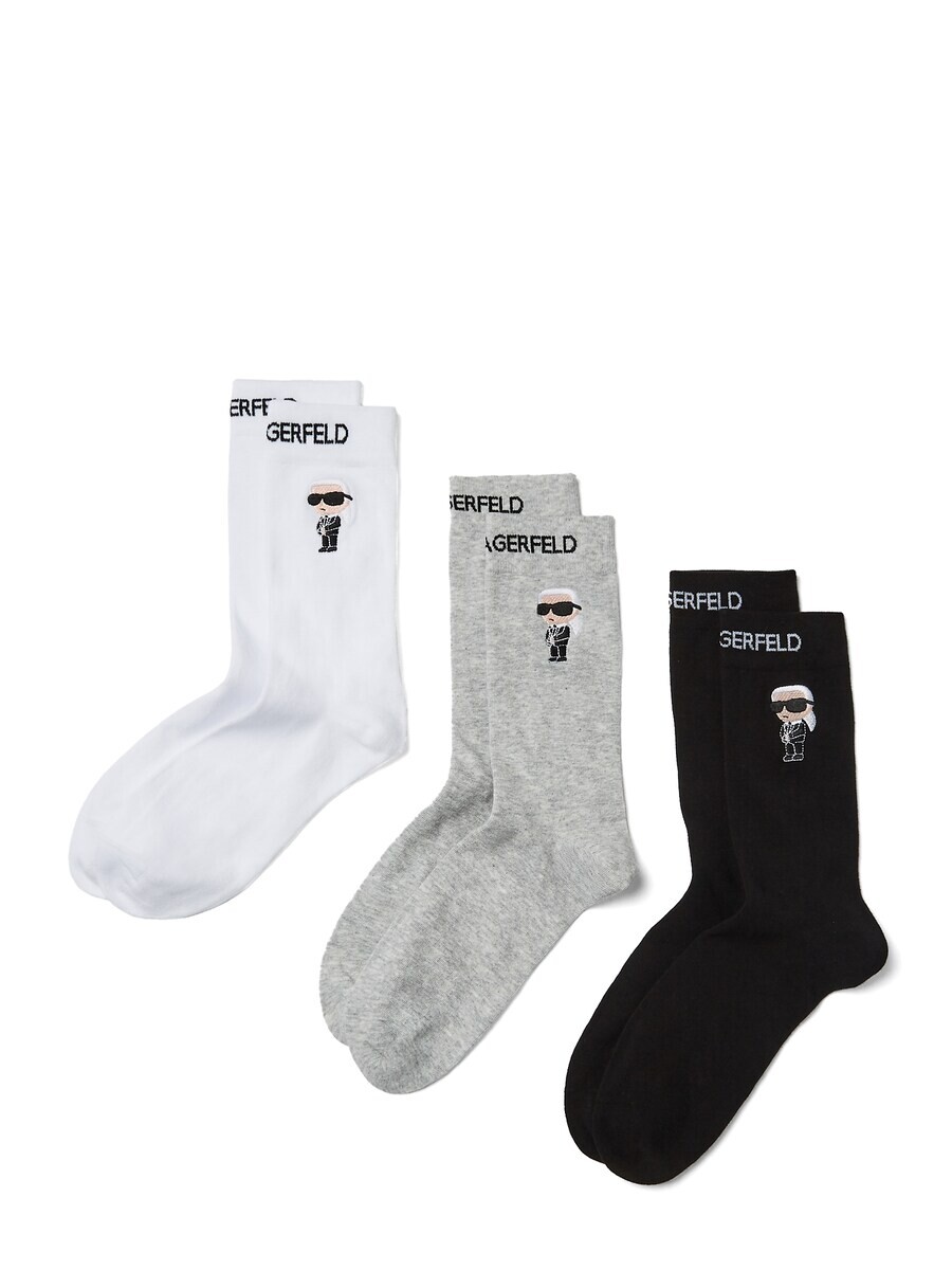 

Носки Karl Lagerfeld Socks Ikonik 2.0, черный
