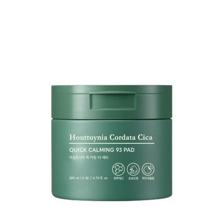 

Успокаивающие тампоны для кожи Houttuynia Cordata Cica Quick Calming 93 Pad - 70 шт Tony Moly