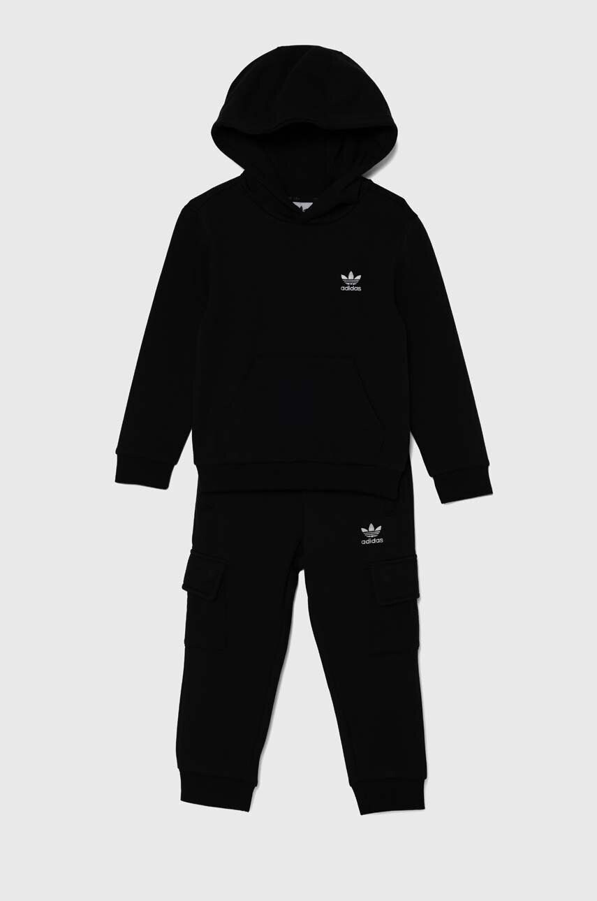 

Детский спортивный костюм adidas Originals HOODIE FZ CARGO, черный