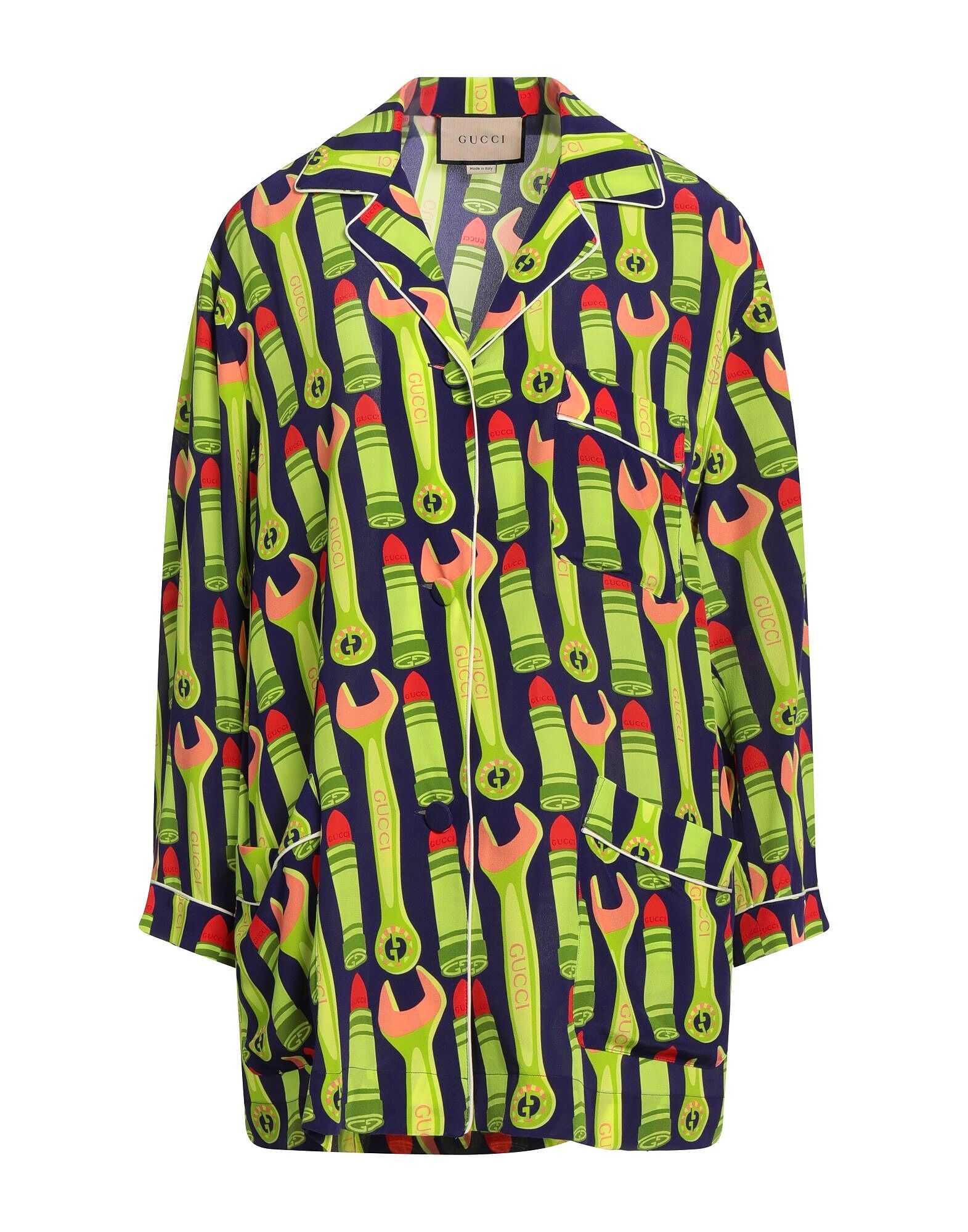 

Рубашка Gucci, лаймовый