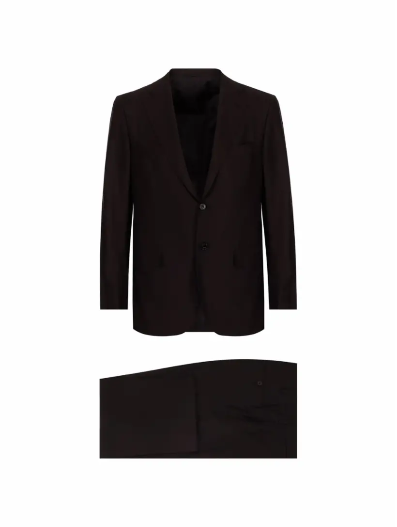 

Шерстяной костюм Kiton, черный