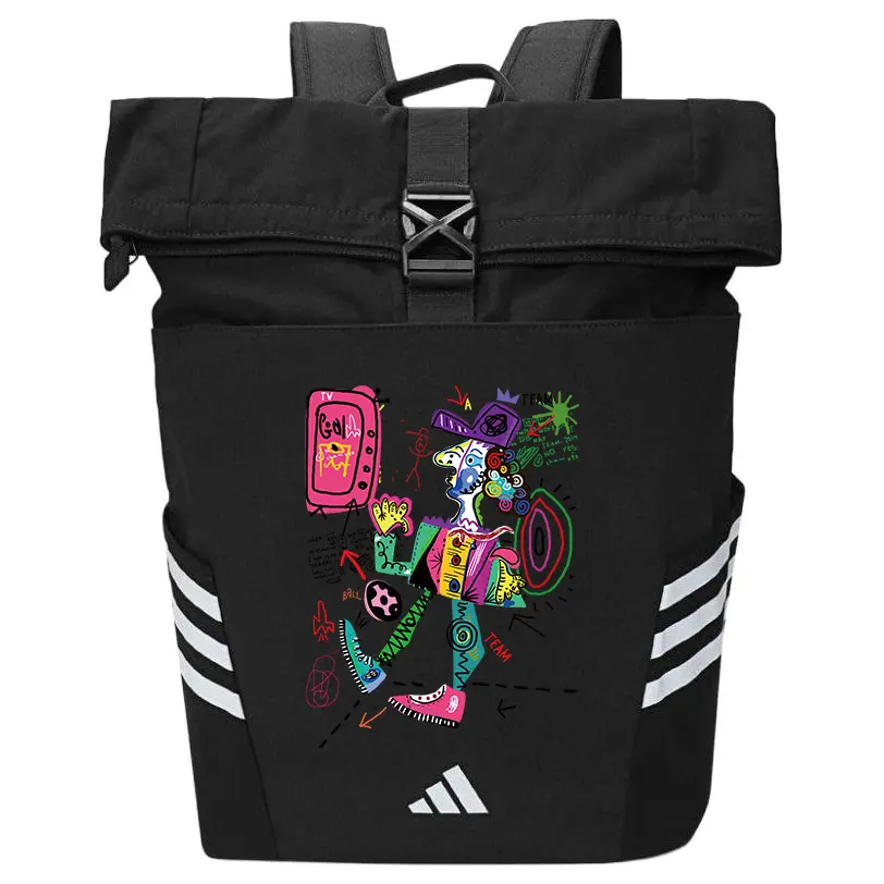 

Adidas Тканевый рюкзак унисекс черный, Cartoon