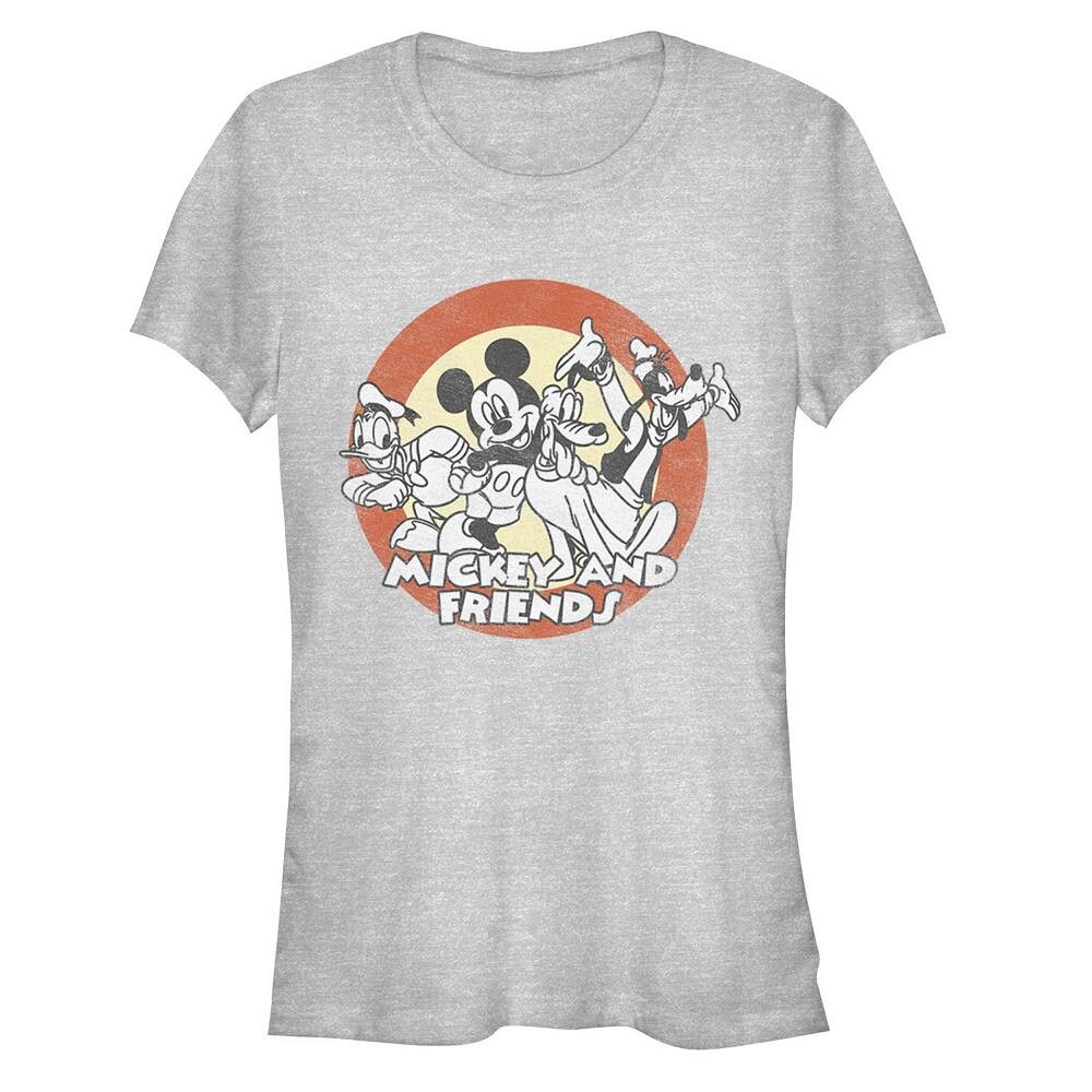 

Детская футболка с изображением Микки Мауса и друзей Disney's, цвет Athletic Heather