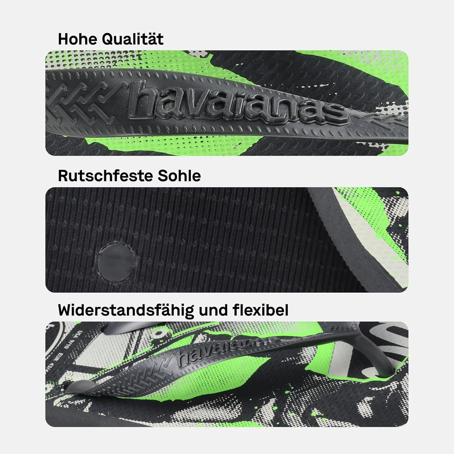 Шлепанцы Havaianas Top Basic, черный — фото 4