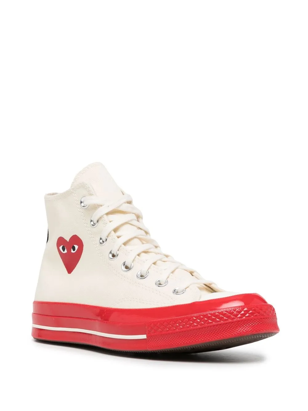 Высокие кеды Chuck 70 Comme Des Garçons Play x Converse, красный — фото 2