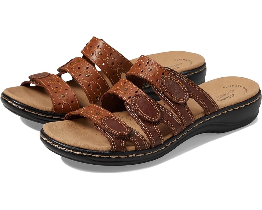 

Сандалии Clarks Leisa Cacti Q, цвет Brown Multi