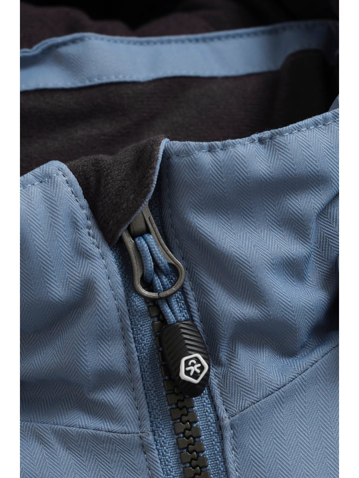 Лыжная куртка COSki Jacket - Colorblock в синем цвете Color Kids — фото 3