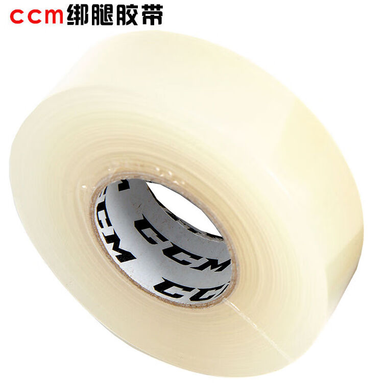 

CCM Рукоятка для хоккейной клюшки Ice Ball, износостойкая эластичная резиновая лента для тренировок и соревнований, прозрачная обмотка 24 мм*25 м