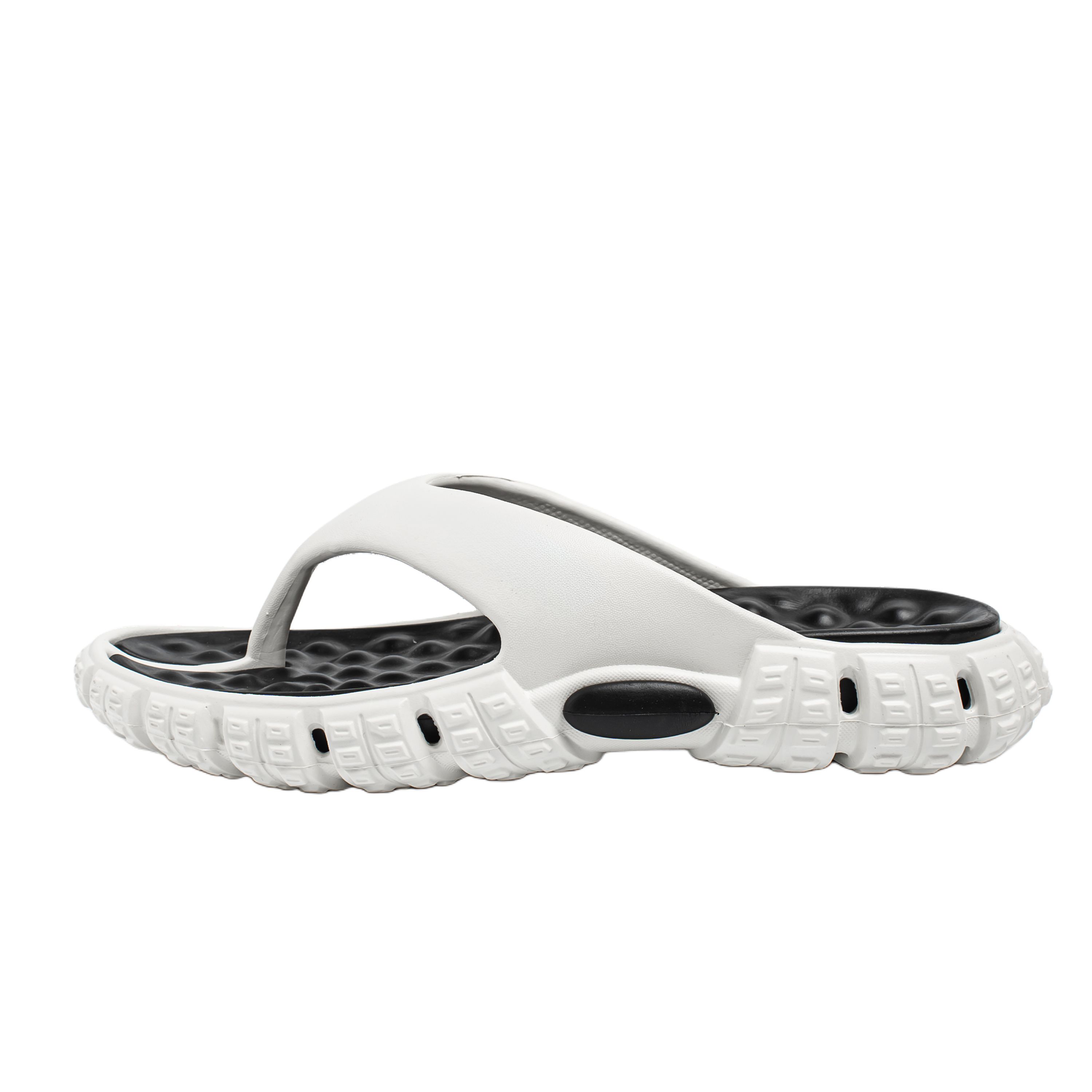 

TELENT Устойчивые к запаху износостойкие нескользящие шлепанцы мужские бело-черные, цвет White Black