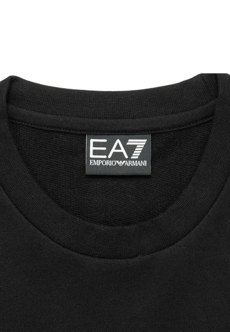 Толстовка мужская, черная, модель 8NPM30 PJVRZ Emporio Armani — фото 4