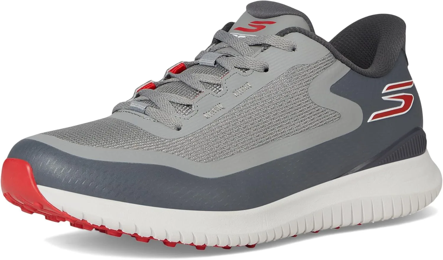 Мужские гольф-туфли Skechers Golf Flite без шипов, серый — фото 2