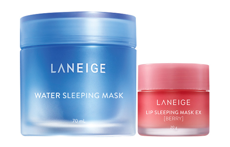 

Пленка для губ LANZHI и набор масок для лица увлажняющий и питающий 70мл+20г LANEIGE