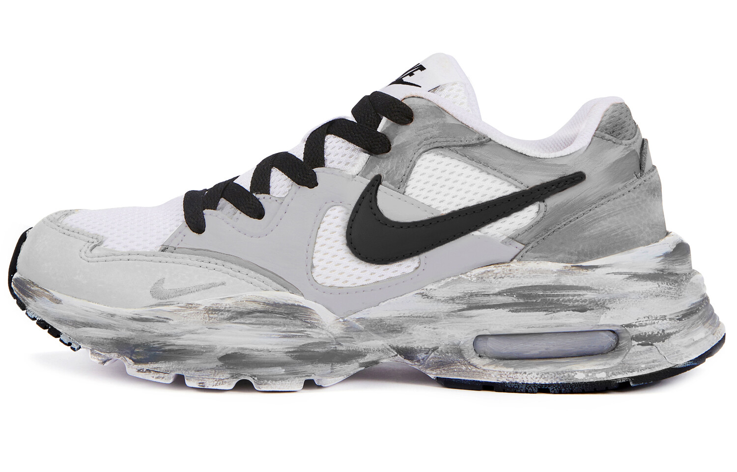 

Кроссовки Air Max Fusion женские с низким верхом Серый/белый/черный Nike