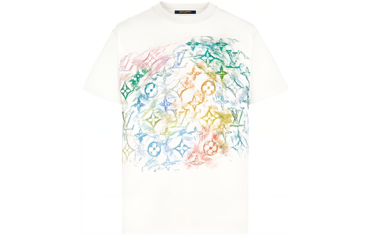 

Новые квартальные продукты LV T-shirt Men Louis Vuitton, цвет Come with Original Gift Bag