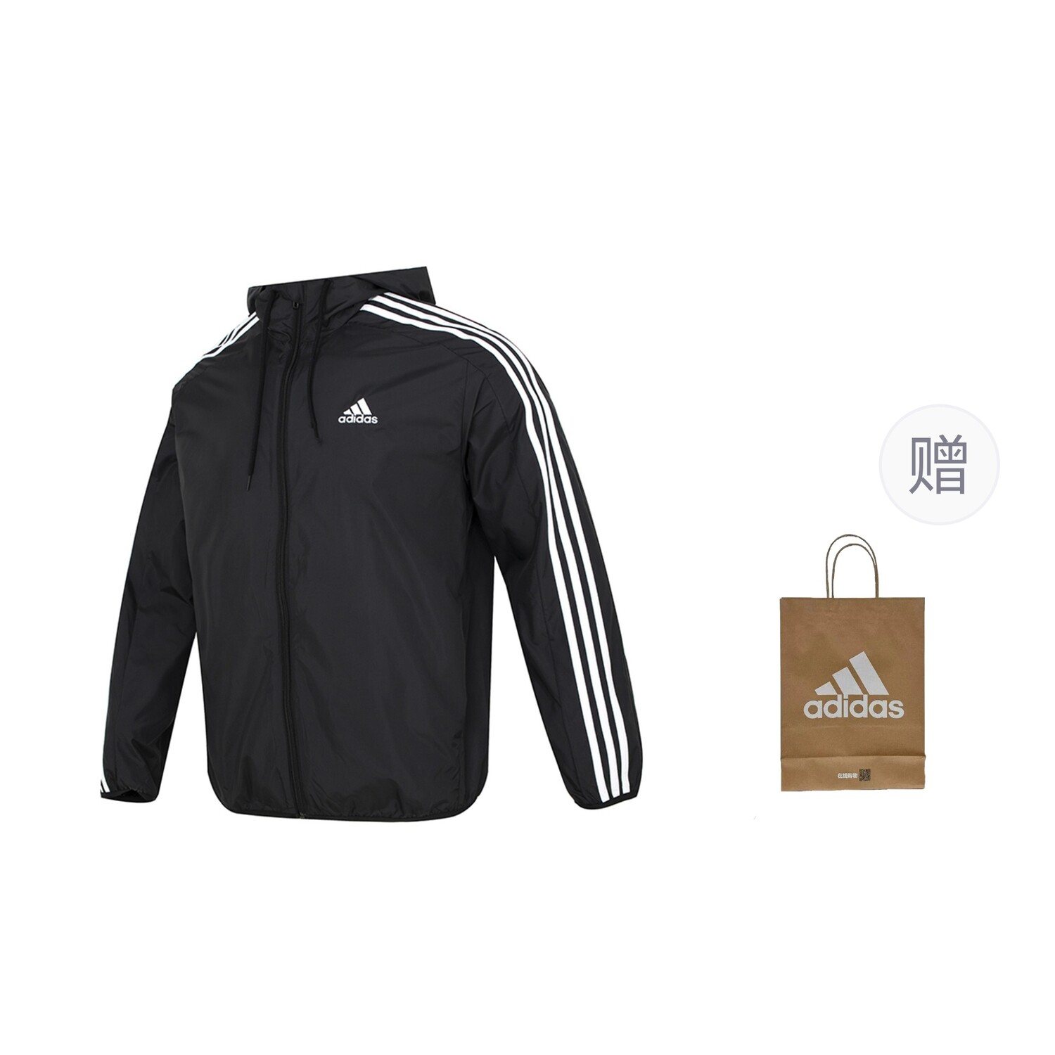 

Куртка мужская черный Adidas