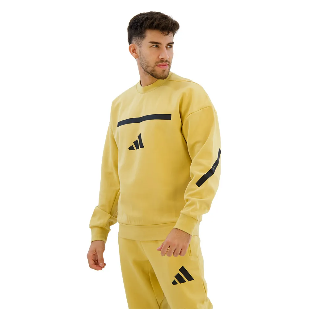 Толстовка adidas New Z.N.E, желтый — фото 3