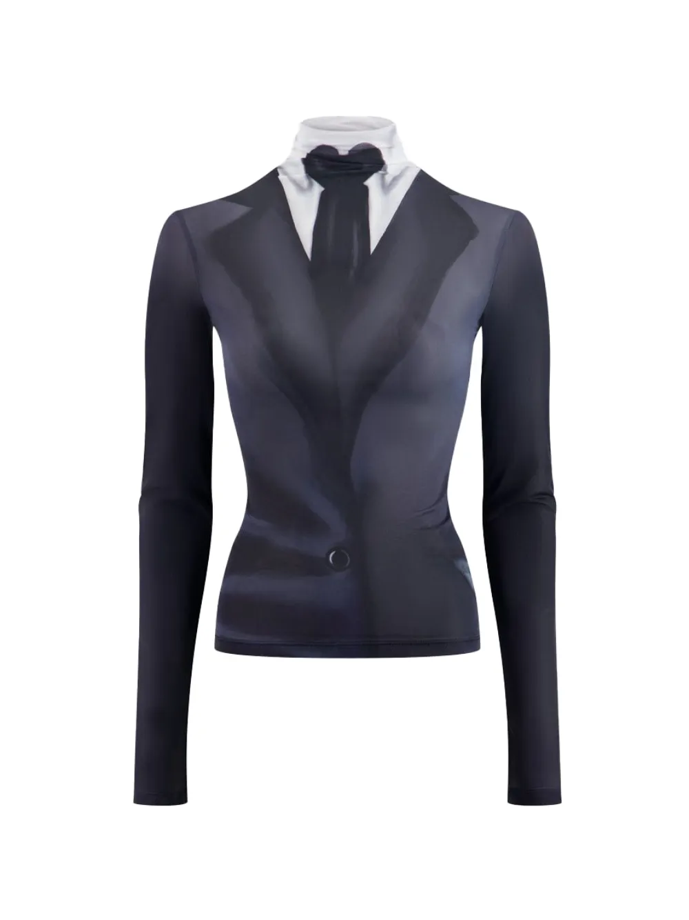 

Водолазка с принтом AVAVAV, черный