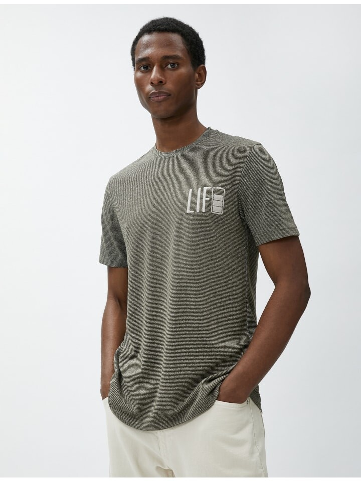 

Футболка KOTON T shirt, хаки