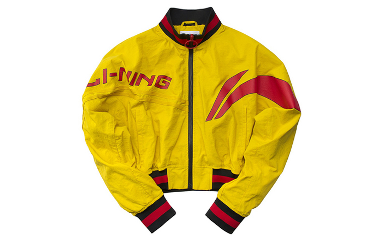 

LiNing Женская куртка розовая с желтыми бабочками, Pink Butterfly Yellow