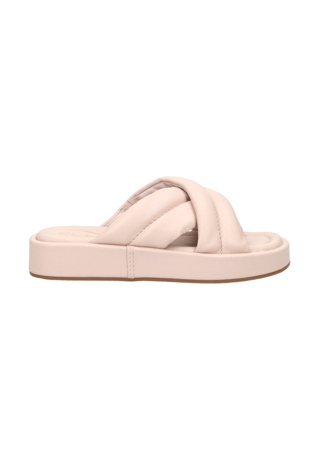 Мюли на каблуке Clarks Originals, бежевый