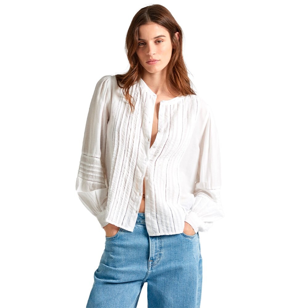

Блуза Pepe Jeans Cristina Long, белый