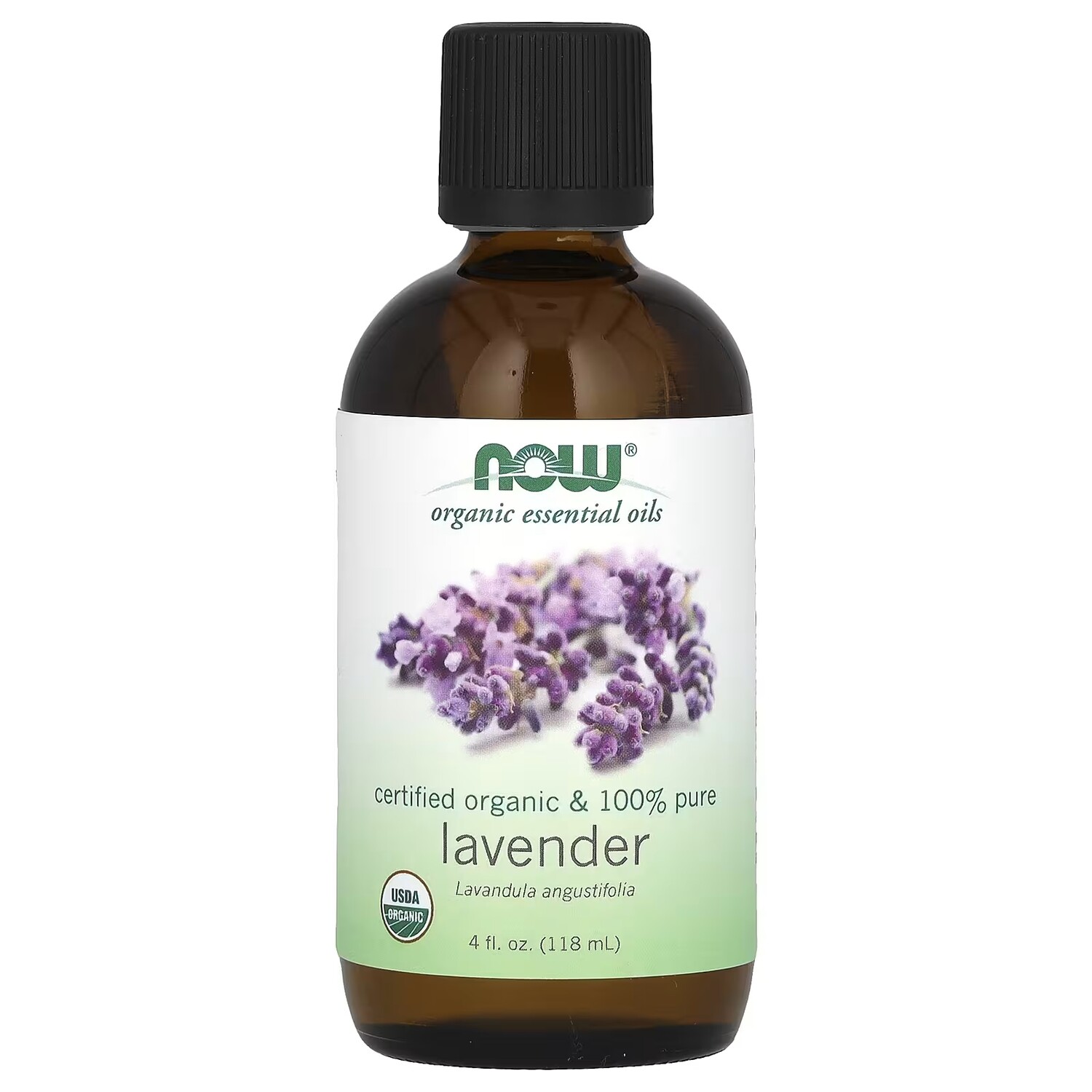 

Масло NOW Foods Organic Essential Lavender, 118 мл