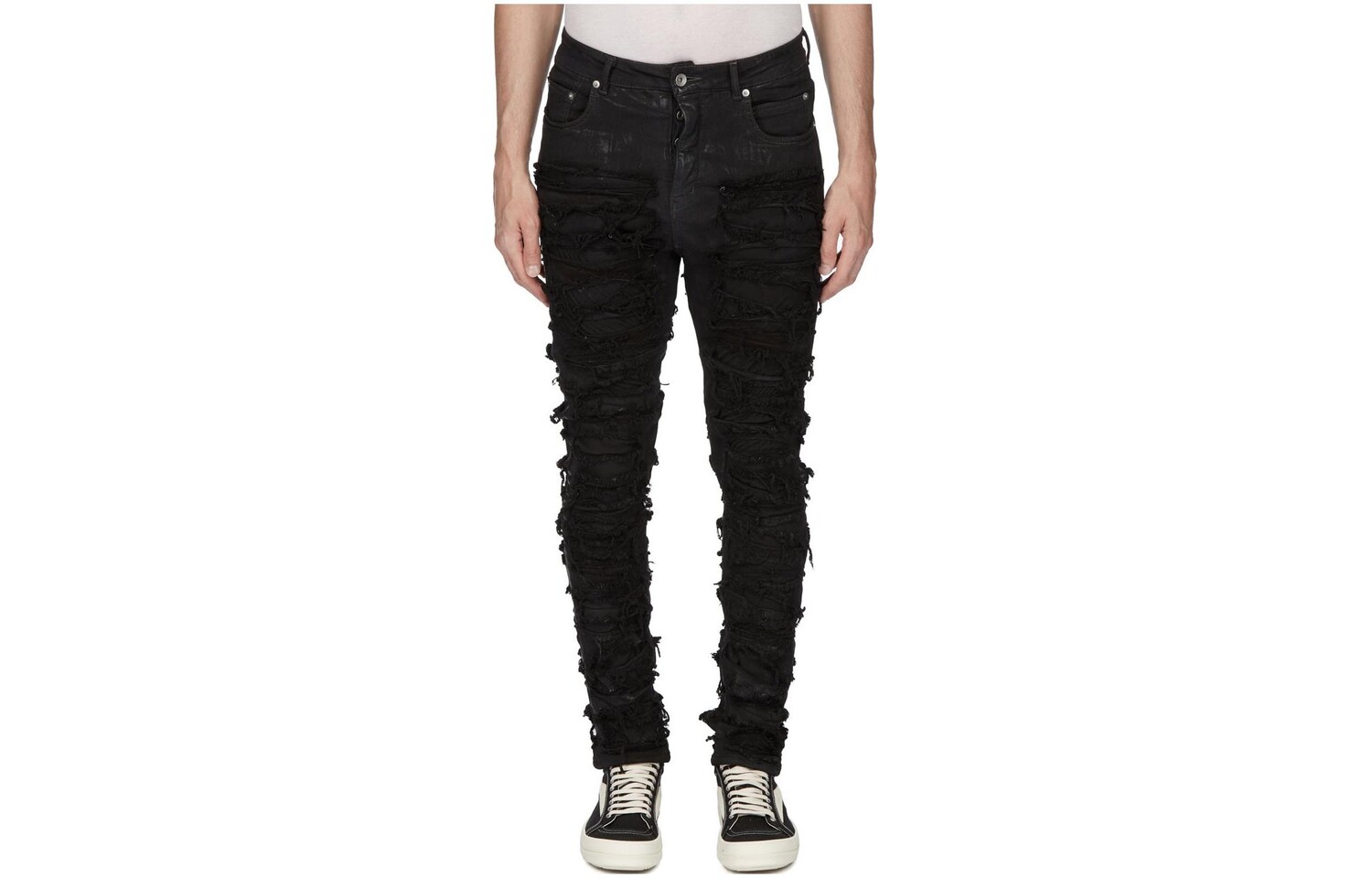 

Джинсы мужские черные Rick Owens Drkshdw, черный