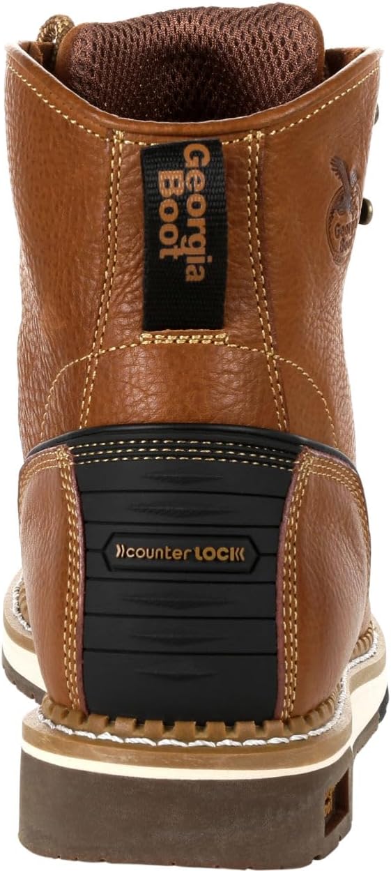 Ботинки Georgia Boot для мужчин AMP LT Wedge, коричневый — фото 4