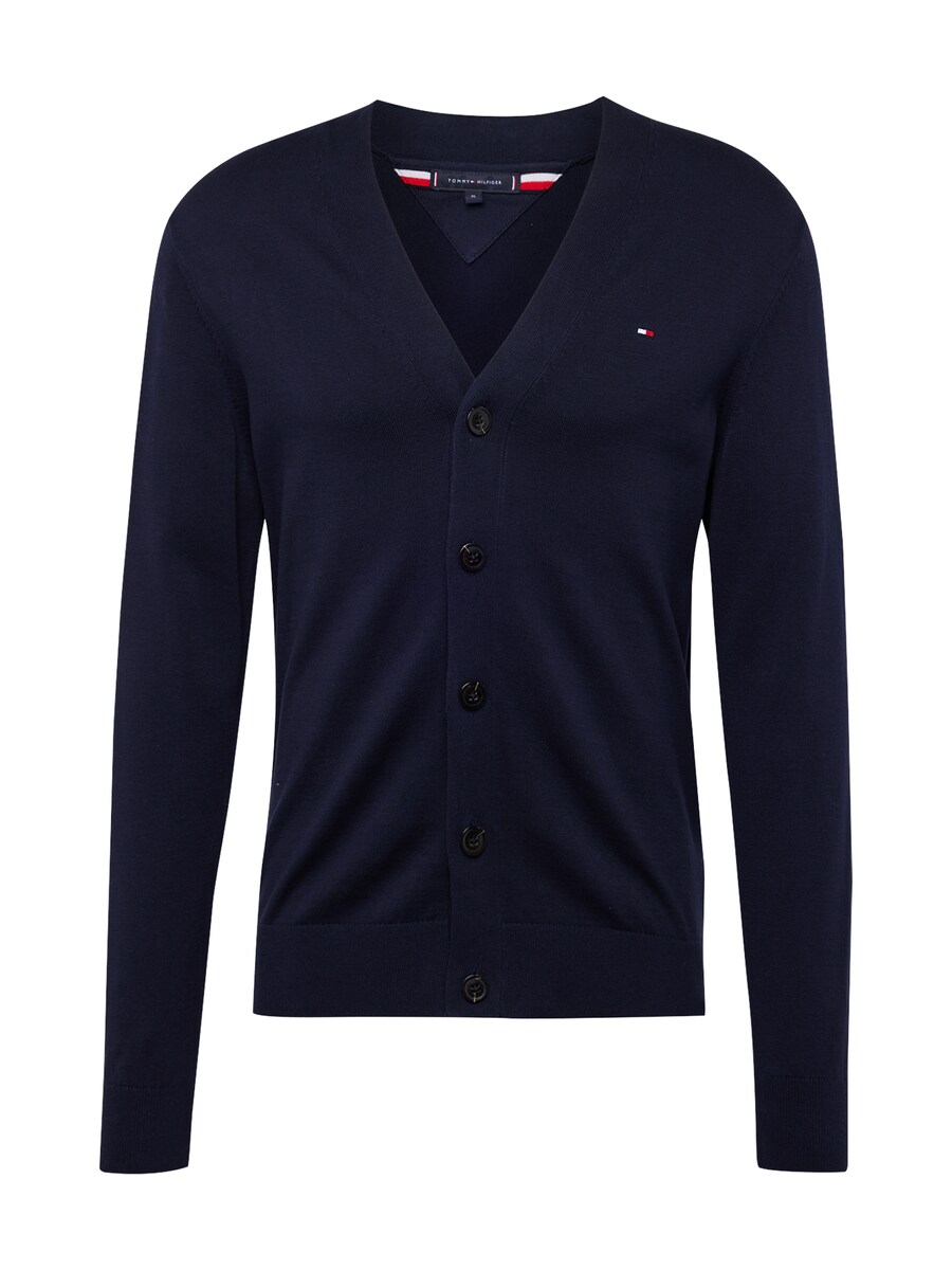 

Вязаный кардиган TOMMY HILFIGER Essential, темно-синий