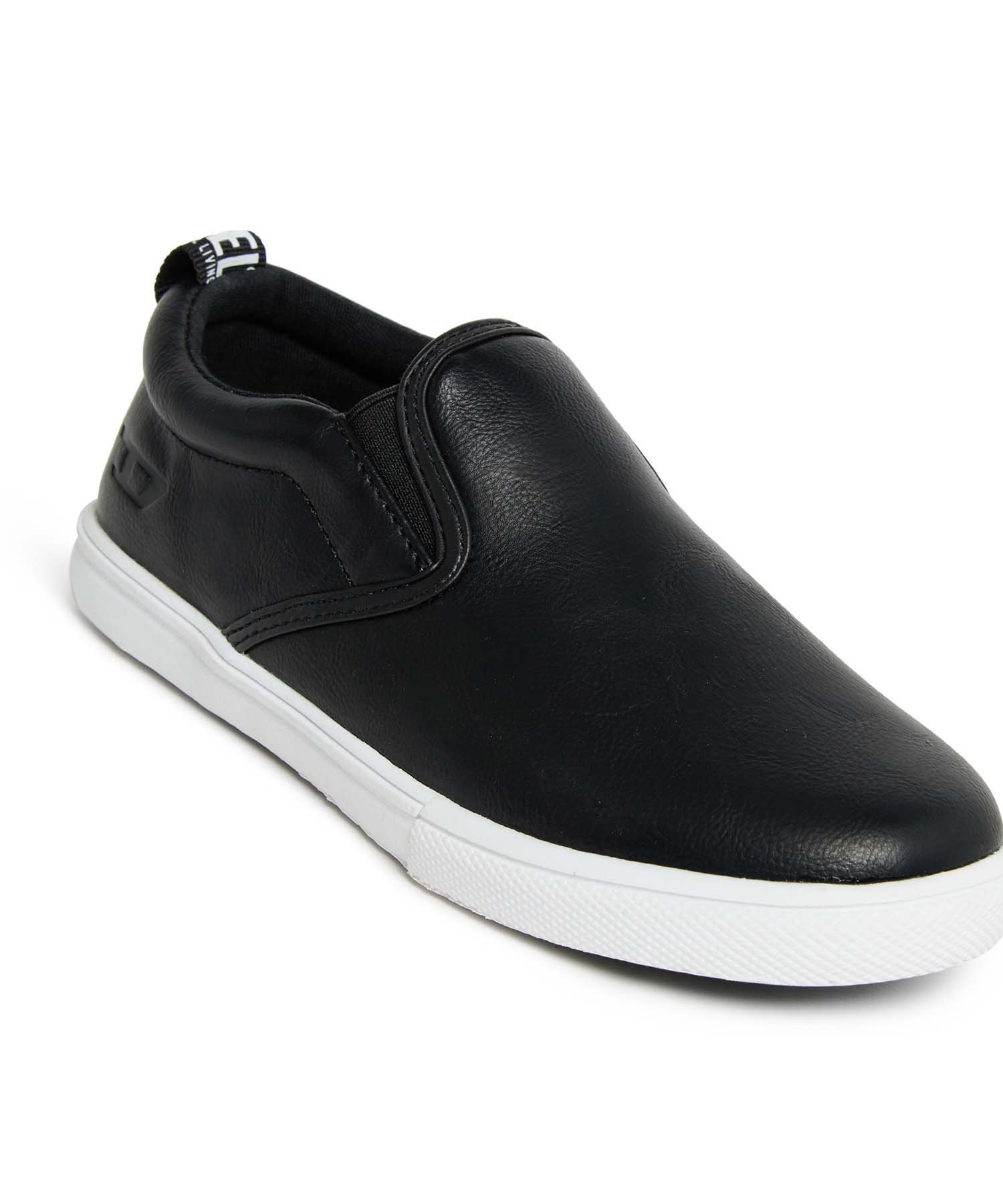Детские и подростковые слипоны DIESEL с одним логотипом, Black — фото 4
