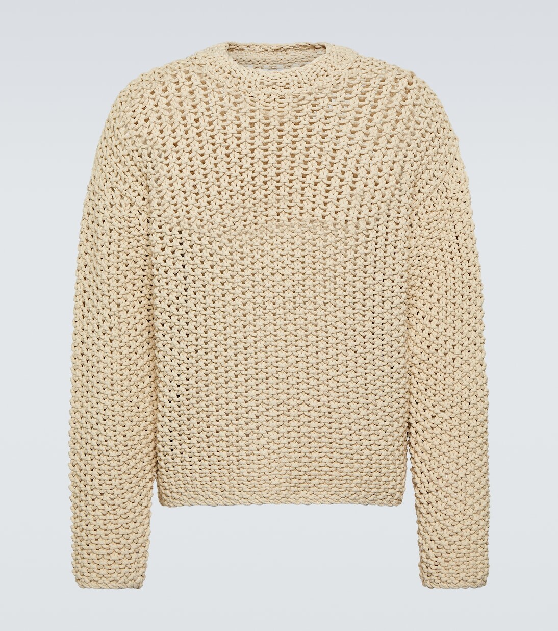 

Свитер marina с логотипом макраме Stone Island, бежевый