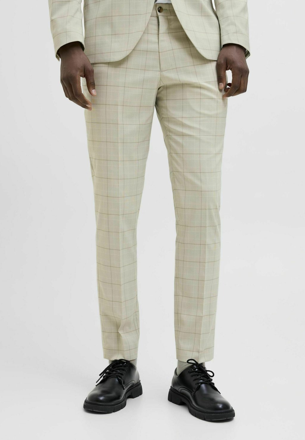 

Брюки KARO - Suit trousers Jack & Jones PREMIUM, кремовый