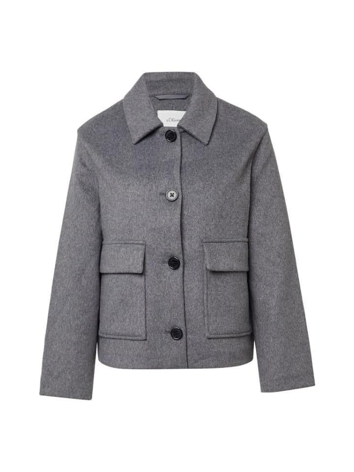

Зимняя куртка S.OLIVER RED LABEL, серый