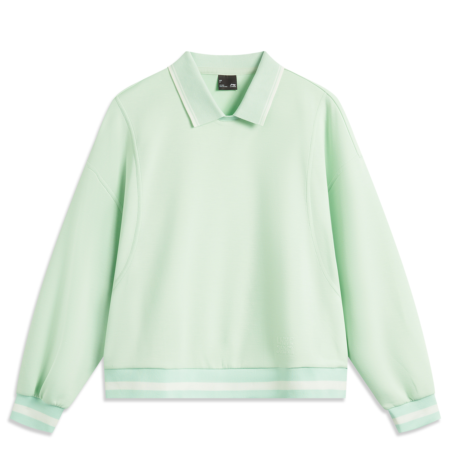 

LINING Толстовка Sports Life Collection женская ice cream green, Зеленый, LINING Толстовка Sports Life Collection женская ice cream green