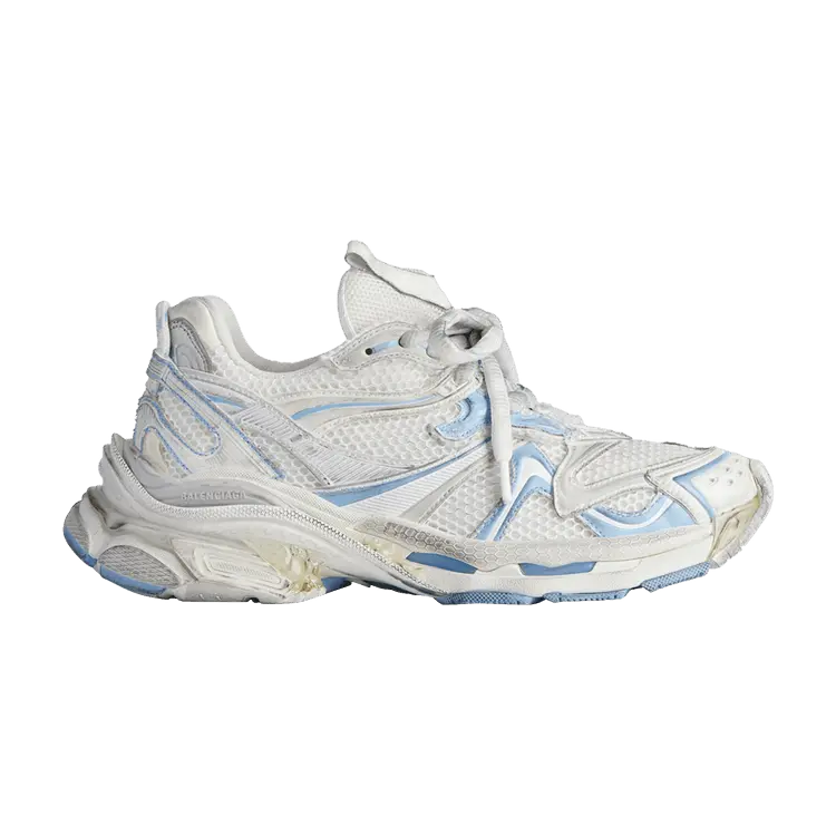Кроссовки Balenciaga Wmns Runner Sneaker 'White Light Blue', белый