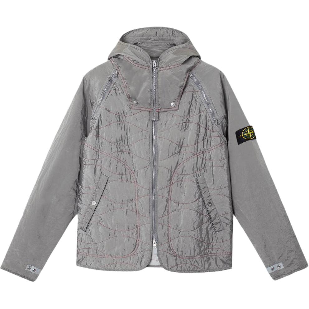 Куртки Unisex из ограниченной коллекции Года Змеи STONE ISLAND, серый — фото 3