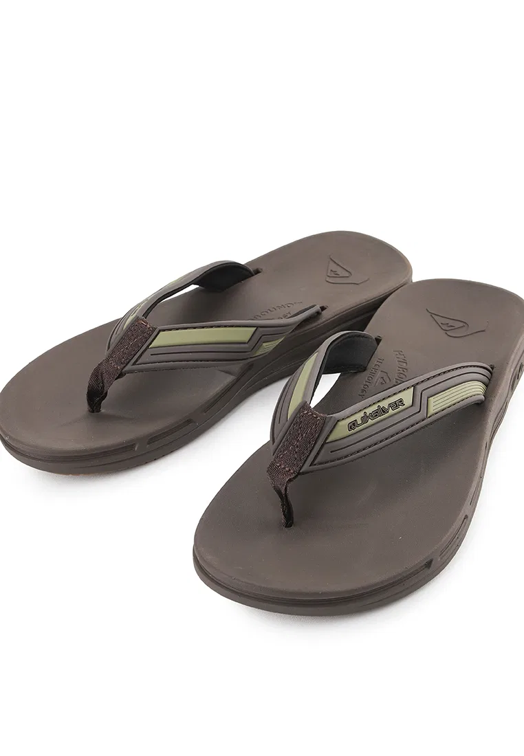 Вьетнамки Makua, мужские Quiksilver, коричневый — фото 3
