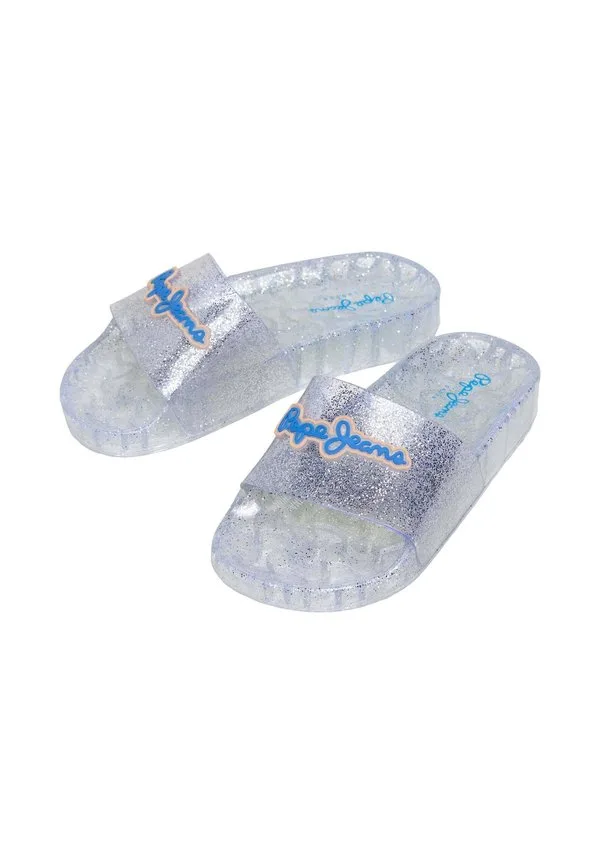 Шлепанцы, волны, горки для бассейна Pepe Jeans, Silver — фото 2