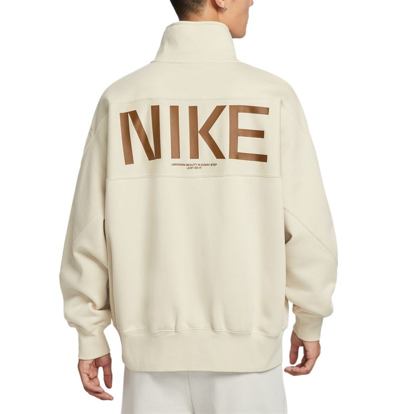 Nike Толстовка NSW EWS BB FLC мужская ecru — фото 3