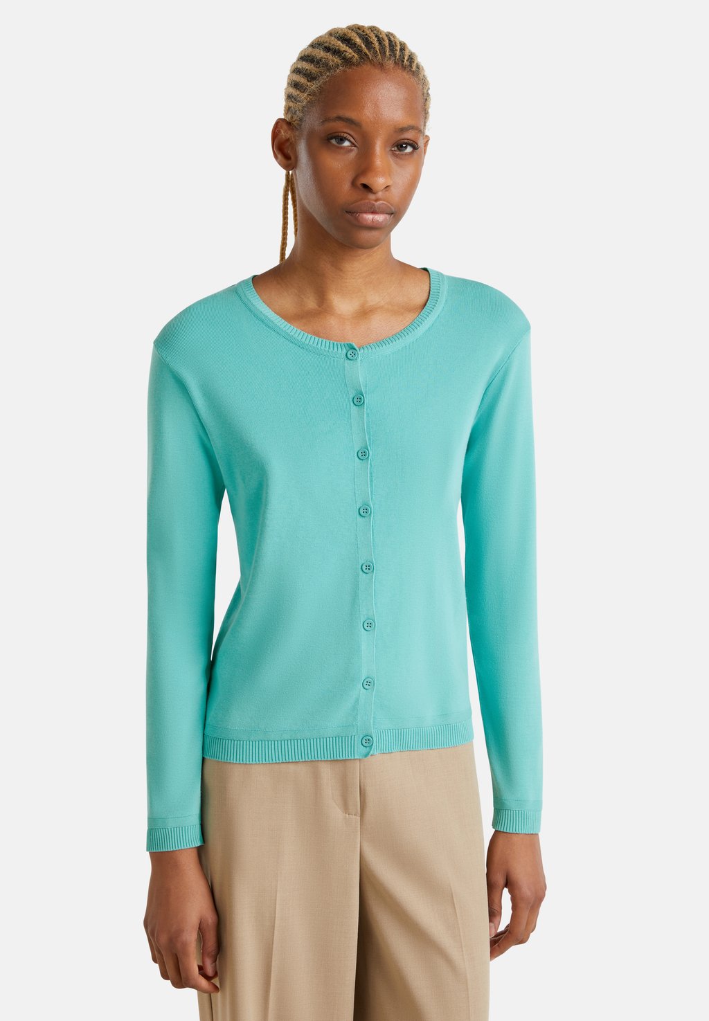

Кардиган United Colors of Benetton, зеленый