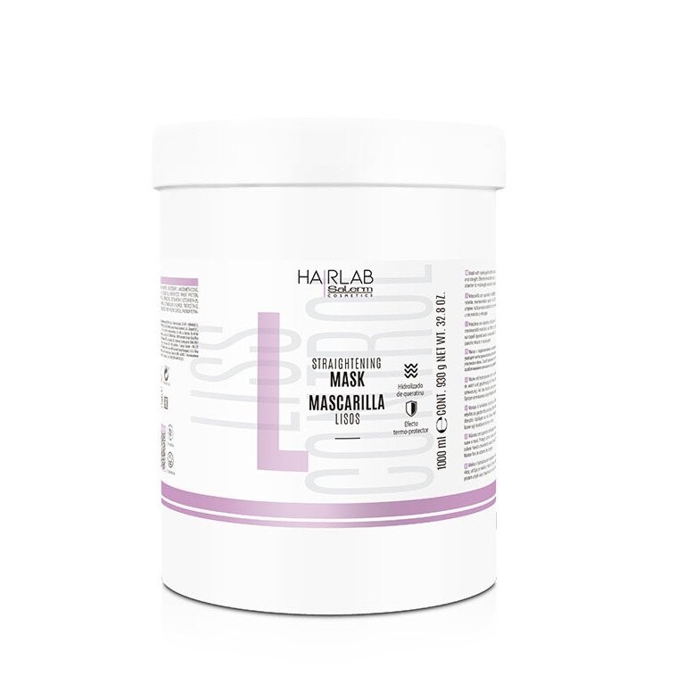 Маска для выпрямления волос SALERM HAIRLAB LISS CONTROL STRAIGHTENING - 1000мл - БОЛЬШОЙ + НАСОС! !!!! Inna Marka — фото 2