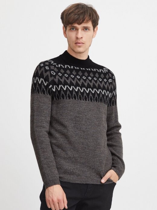 

Вязаный свитер cfkristian Casual Friday, серый