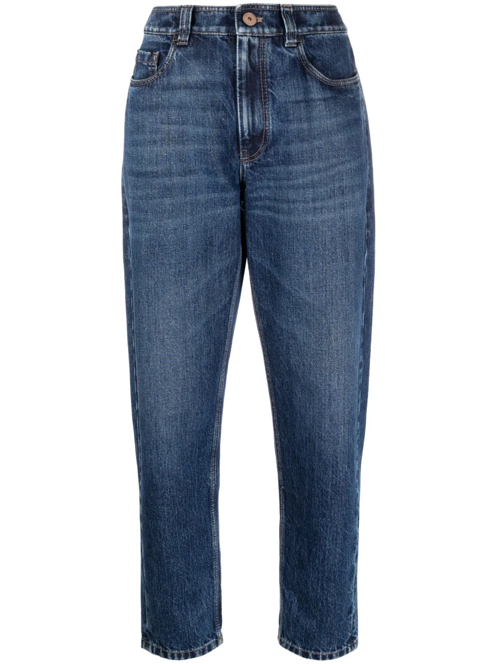 

Прямые джинсы Brunello Cucinelli, синий