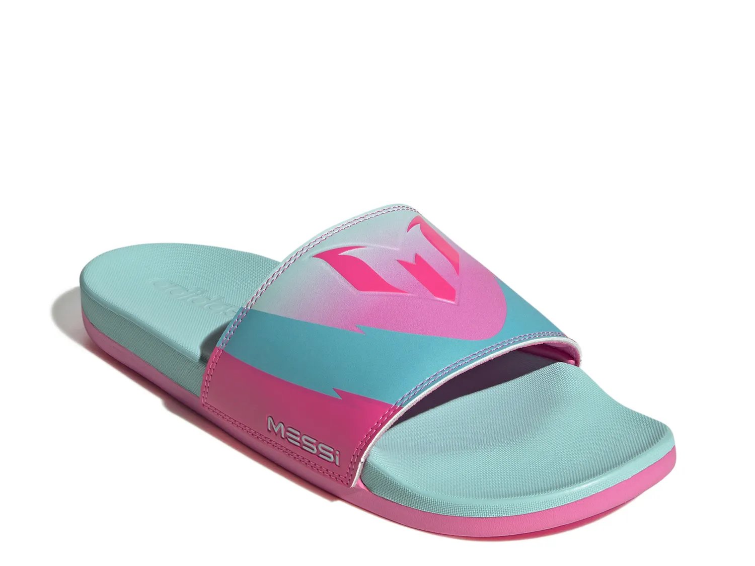 

Сандалии adidas Adilette Comfort Messi Slide Sandal, черный