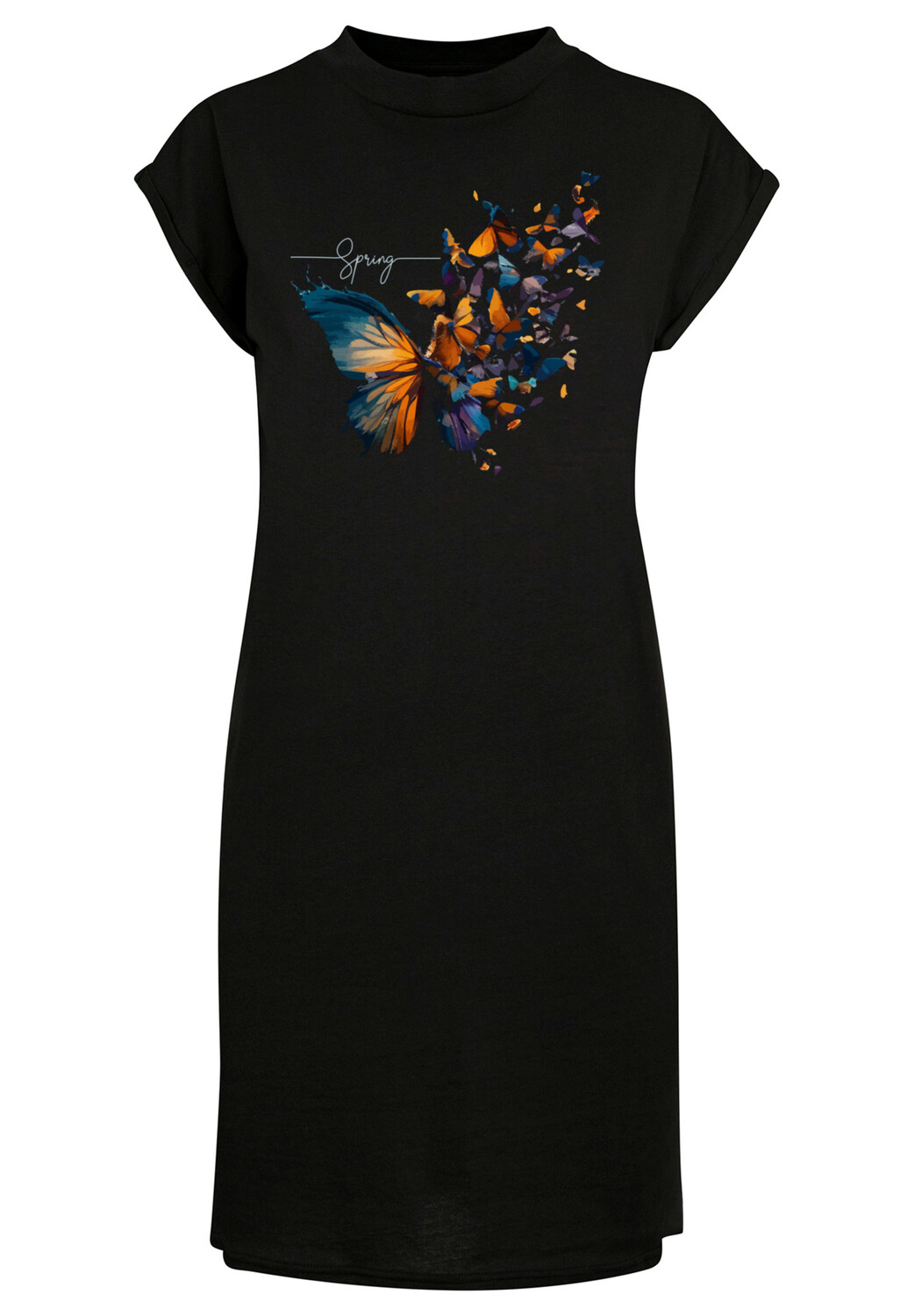

Платье F4NT4STIC T Shirt Schmetterling Frühling, черный